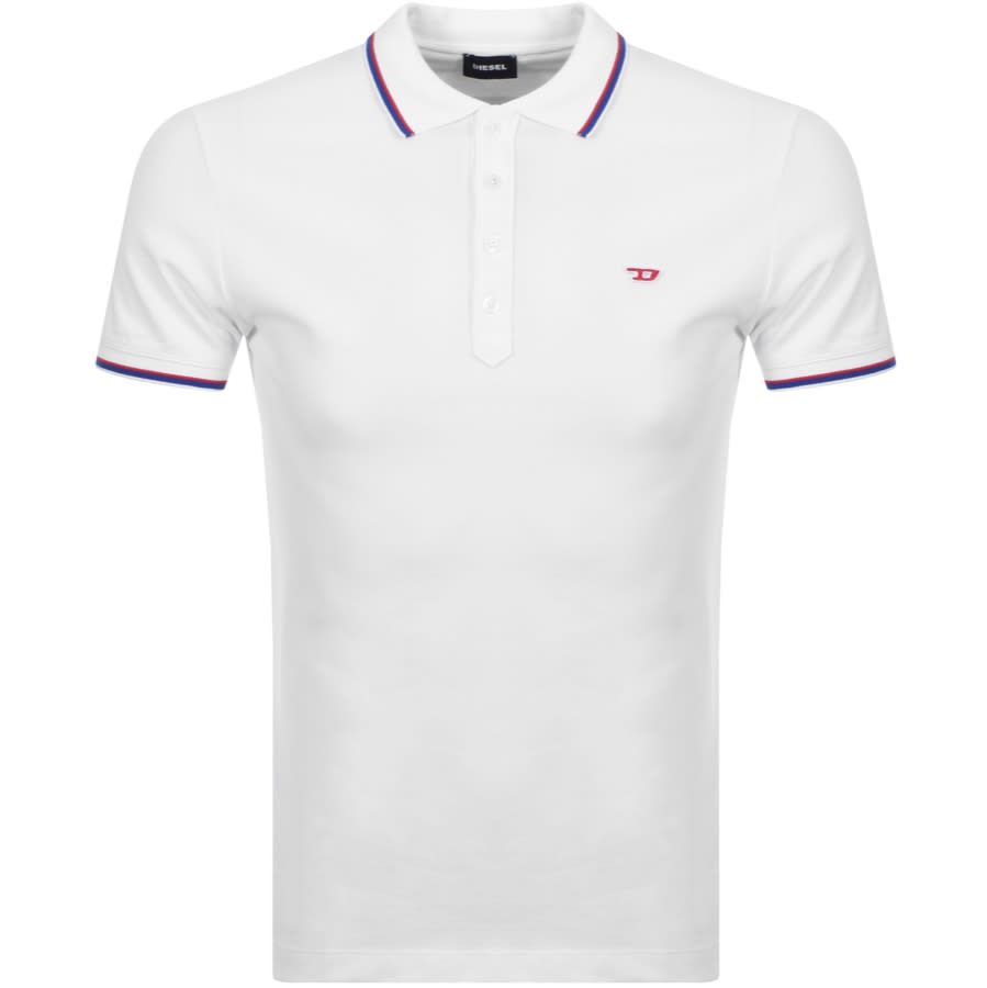 Alternative Image for ProductDiesel T Randy Polo T Shirt White1